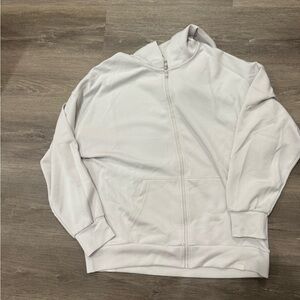Off-White Zip-Up Hoodie
